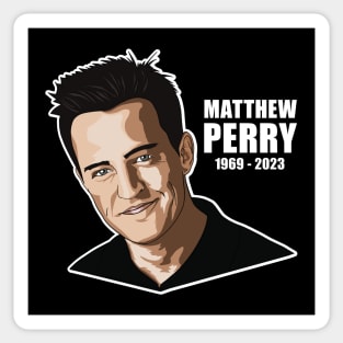 Matthew Perry Art Sticker